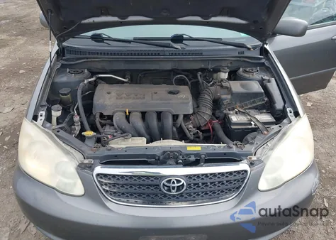 2007 Toyota Corolla Le from USA, damaged, VIN 2T1BR32E87C730232